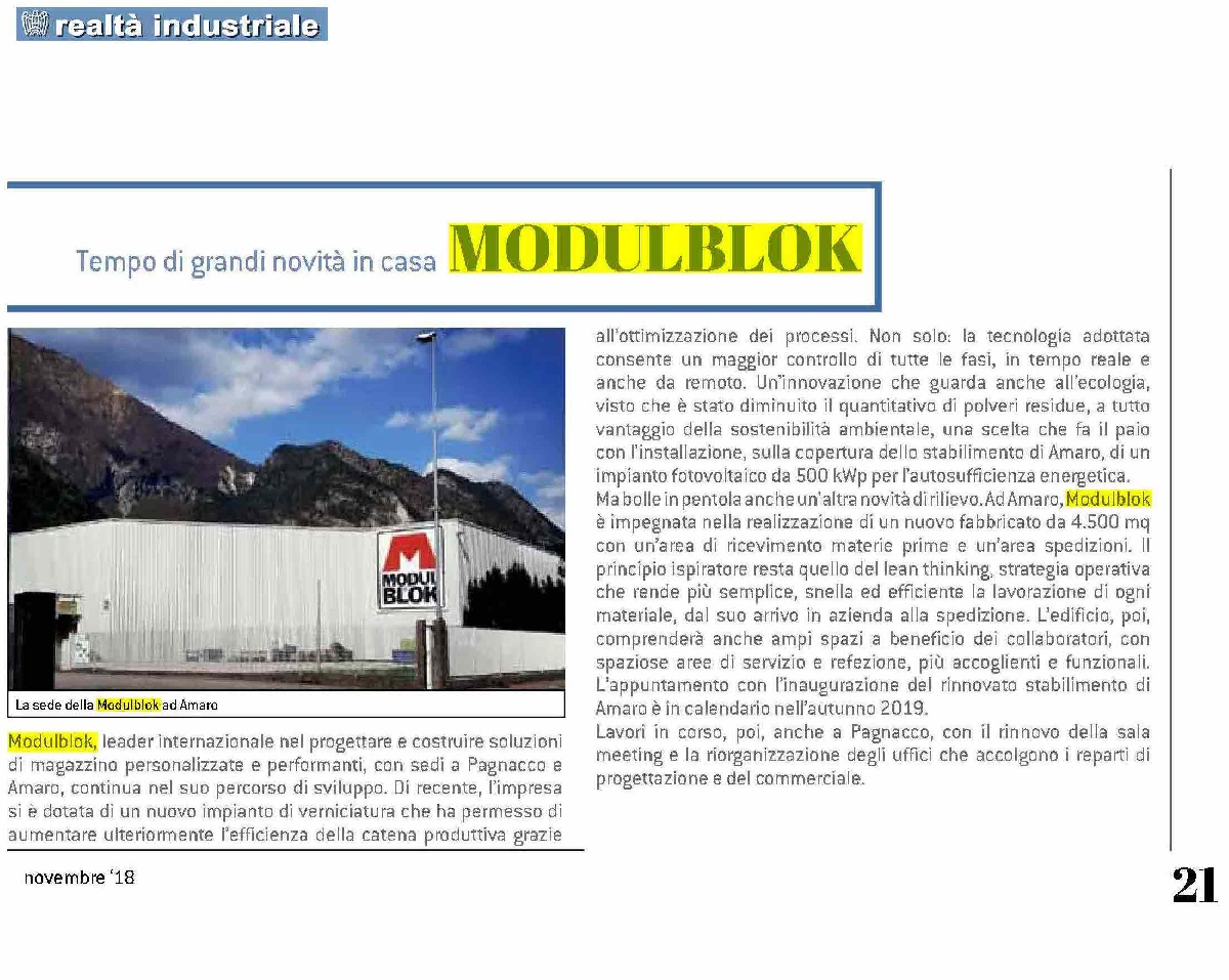 Articolo Modulblok