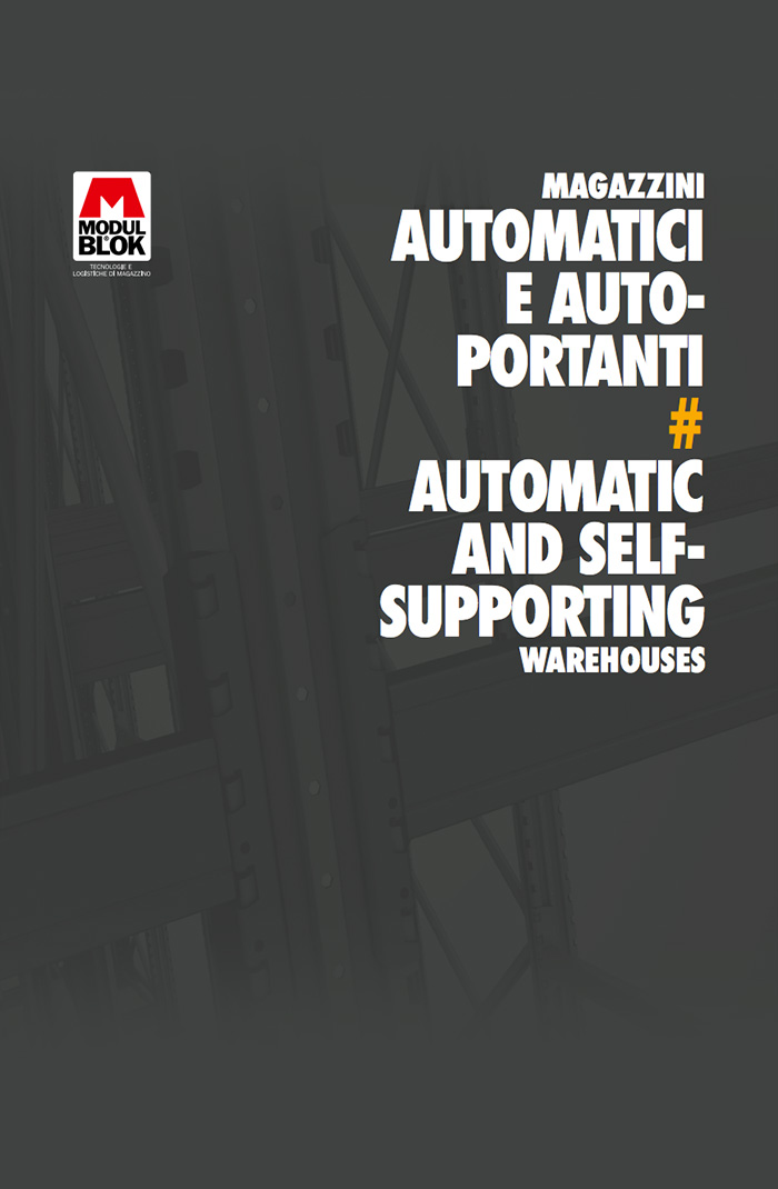 Cover Brochure Modulblok Magazzini Automatici e auto-portanti