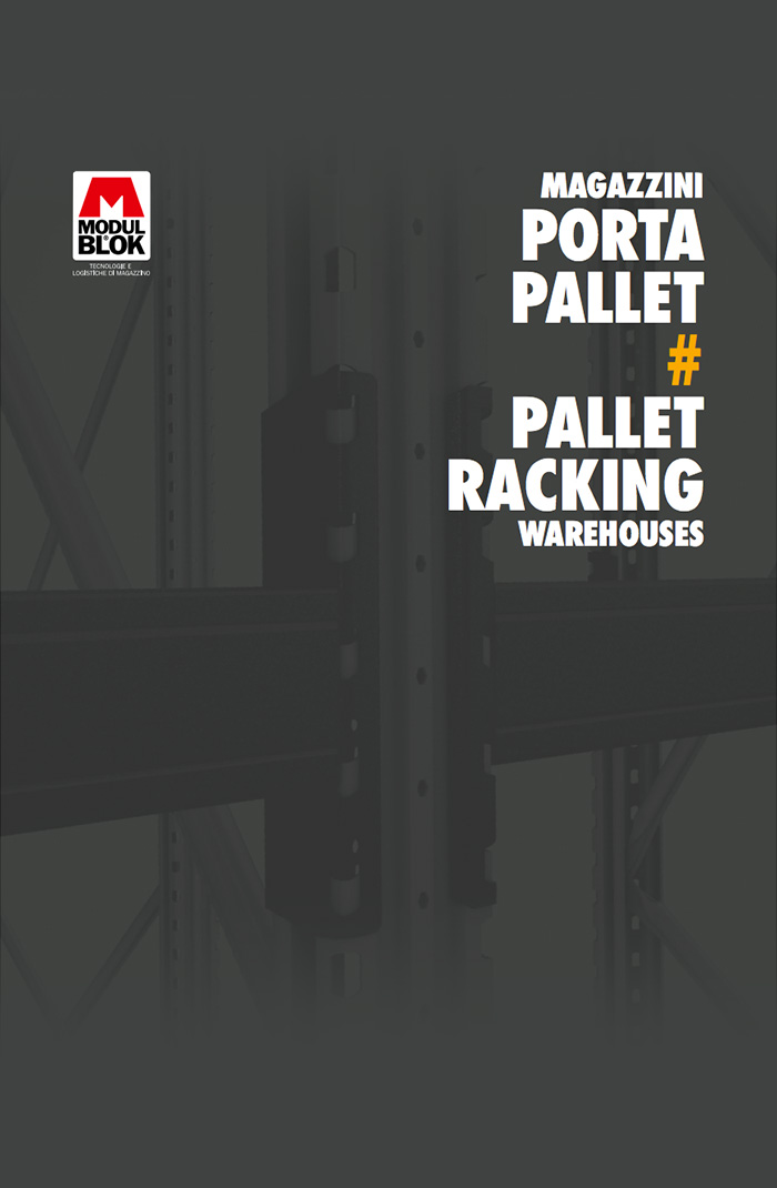 Cover Brochure Modulblok Magazzini portapallet