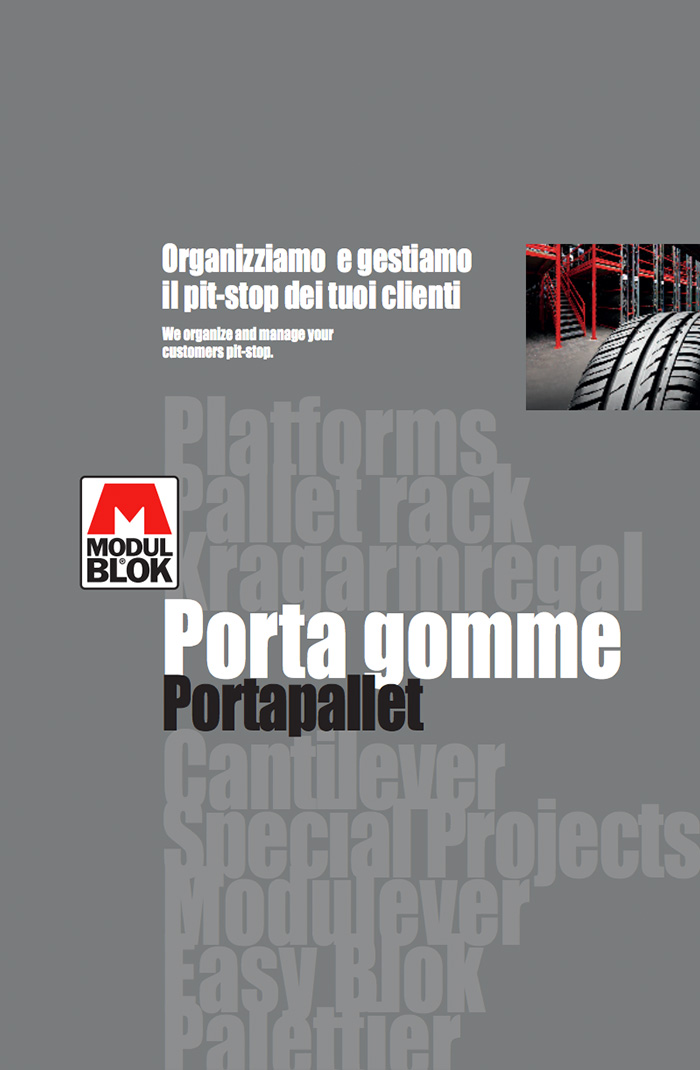 Cover brochure Modulblok Portagomme